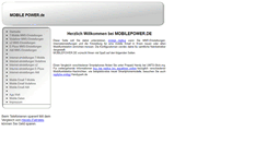 Desktop Screenshot of mobilepower.de